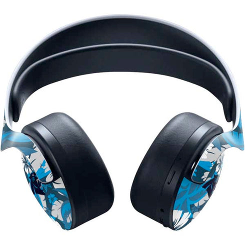 NFL Carolina Panthers Tropical Print PULSE 3D Wireless Headset for PS5 Skin