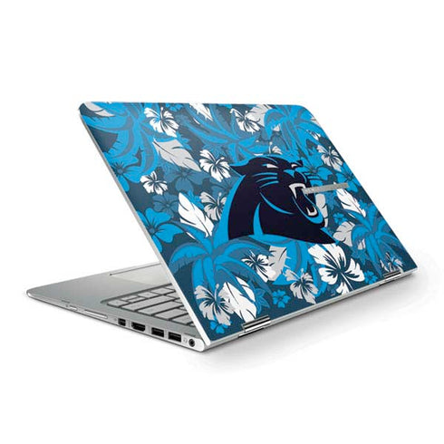 NFL Carolina Panthers Tropical Print HP Spectre Skin
