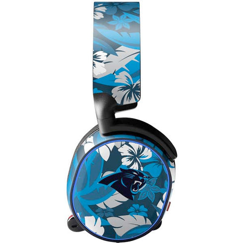 NFL Carolina Panthers Tropical Print SteelSeries Arctis 3 Skin