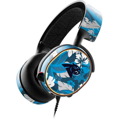NFL Carolina Panthers Tropical Print SteelSeries Arctis 5 Skin