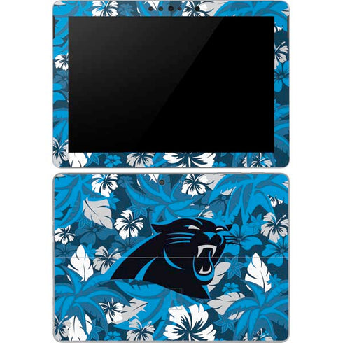 NFL Carolina Panthers Tropical Print Surface Go Skin