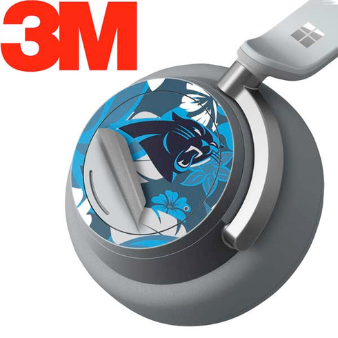 NFL Carolina Panthers Tropical Print Surface Headphones Skin