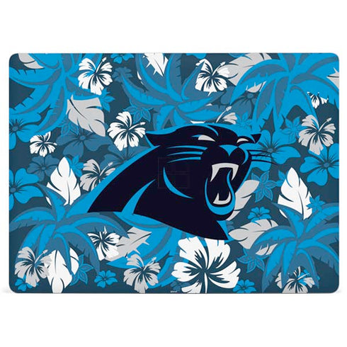 NFL Carolina Panthers Tropical Print Surface Laptop 3 13.5in Skin