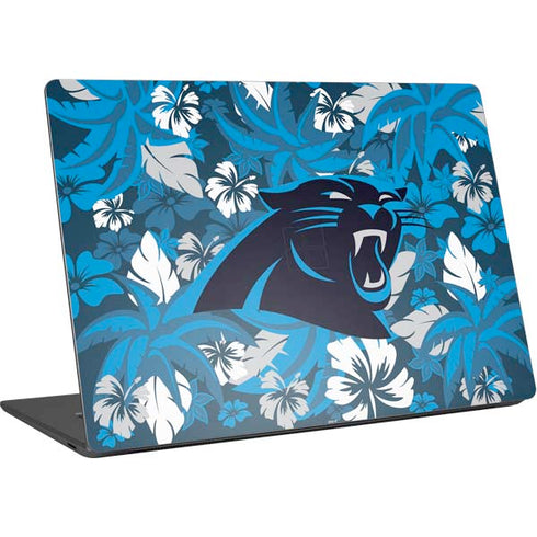 NFL Carolina Panthers Tropical Print Surface Laptop 4 15in Skin
