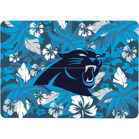 NFL Carolina Panthers Tropical Print Surface Laptop Studio Skin