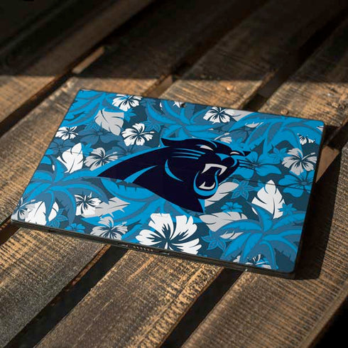 NFL Carolina Panthers Tropical Print Surface Pro 7 Skin