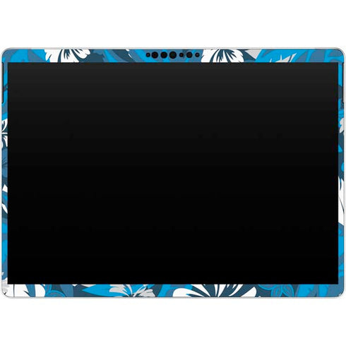 NFL Carolina Panthers Tropical Print Surface Pro 8 Skin