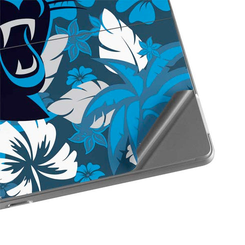 NFL Carolina Panthers Tropical Print Surface Pro 8 Skin