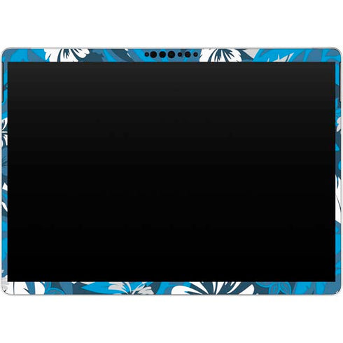 NFL Carolina Panthers Tropical Print Surface Pro 9 Skin