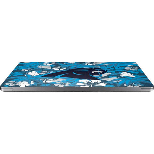 NFL Carolina Panthers Tropical Print Universal Laptop 14in (11.4 x 8.2in) Skin