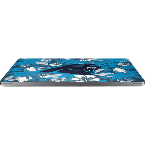NFL Carolina Panthers Tropical Print Universal Laptop 15in (12.2 x 8.8in) Skin