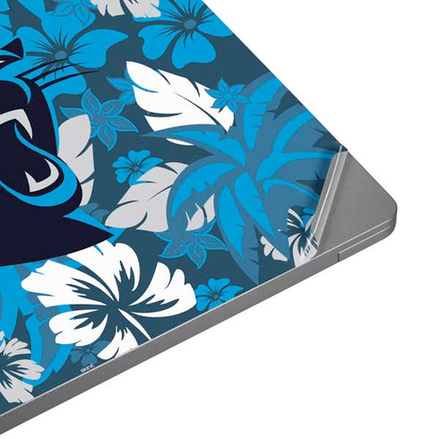 NFL Carolina Panthers Tropical Print Universal Laptop 16in (13 x 9.4in) Skin