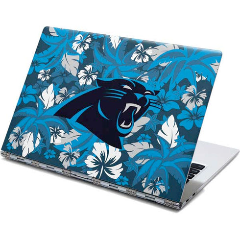 NFL Carolina Panthers Tropical Print Yoga 910 2-in-1 14in Touch-Screen Skin