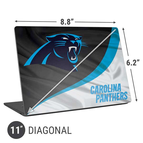 NFL Carolina Panthers Universal Laptop 11in (8.8 x 6.2in) Skin