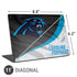 NFL Carolina Panthers Universal Laptop 11in (8.8 x 6.2in) Skin