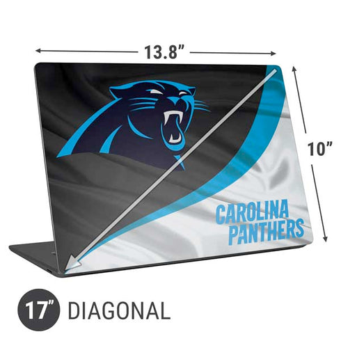 NFL Carolina Panthers Universal Laptop 17in (13.8 x 10in) Skin