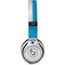NFL Carolina Panthers White Striped Beats Solo 2 Wired Skin
