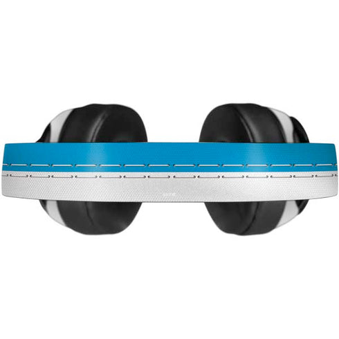 NFL Carolina Panthers White Striped Beats Solo Pro Skin