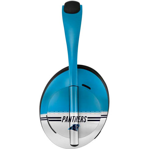 NFL Carolina Panthers White Striped Bose Noise Cancelling Headphones 700 Skin
