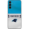 NFL Carolina Panthers White Striped Galaxy A14 5G Skin