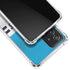 NFL Carolina Panthers White Striped Galaxy A52 5G Clear Case