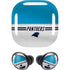 NFL Carolina Panthers White Striped Galaxy Buds Pro Skin