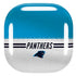 NFL Carolina Panthers White Striped Galaxy Buds Pro Skin