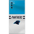 NFL Carolina Panthers White Striped Galaxy Note 10 Skin