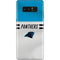 NFL Carolina Panthers White Striped Galaxy Note 8 Skin