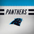 NFL Carolina Panthers White Striped Galaxy Note 8 Skin