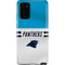NFL Carolina Panthers White Striped Galaxy Note20 5G Pro Case