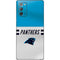 NFL Carolina Panthers White Striped Galaxy Note20 5G Skin