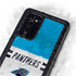 NFL Carolina Panthers White Striped Galaxy Note20 5G Waterproof Case