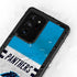 NFL Carolina Panthers White Striped Galaxy Note20 Ultra 5G Waterproof Case