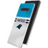 NFL Carolina Panthers White Striped Galaxy S10 Plus Skin