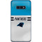 NFL Carolina Panthers White Striped Galaxy S10e Skin