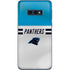 NFL Carolina Panthers White Striped Galaxy S10e Skin
