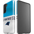NFL Carolina Panthers White Striped Galaxy S21 5G Pro Case