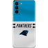 NFL Carolina Panthers White Striped Galaxy S21 5G Skin