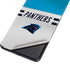 NFL Carolina Panthers White Striped Galaxy S21 Ultra 5G Skin
