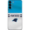 NFL Carolina Panthers White Striped Galaxy S22 Plus Skin