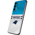 NFL Carolina Panthers White Striped Galaxy S22 Skin
