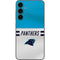 NFL Carolina Panthers White Striped Galaxy S23 FE Skin