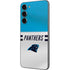 NFL Carolina Panthers White Striped Galaxy S23 Plus Skin