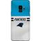 NFL Carolina Panthers White Striped Galaxy S9 Skin