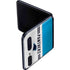 NFL Carolina Panthers White Striped Galaxy Z Flip Skin