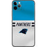 NFL Carolina Panthers White Striped iPhone 11 Pro Max Skin