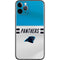 NFL Carolina Panthers White Striped iPhone 11 Pro Skin