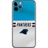 NFL Carolina Panthers White Striped iPhone 11 Pro Skin