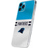 NFL Carolina Panthers White Striped iPhone 11 Pro Skin